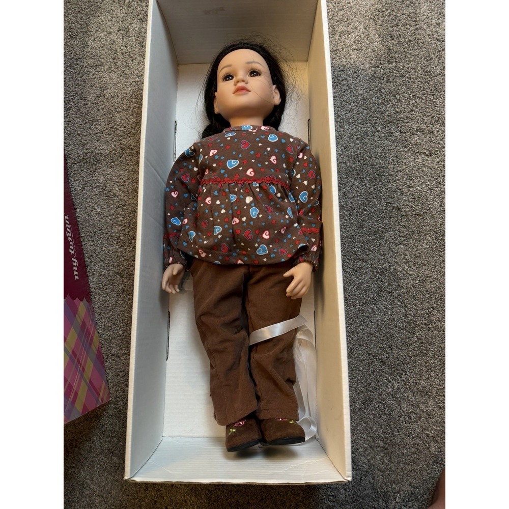 My Twinn Doll 23" Brown Hair Brown Eyes Poseable
